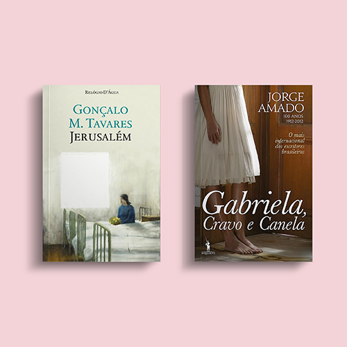 Livraria Lello suggests.."Gabriela Cravo e Canela", Jorge Amado and "Jerusalém", Gonçalo M. Tavares
